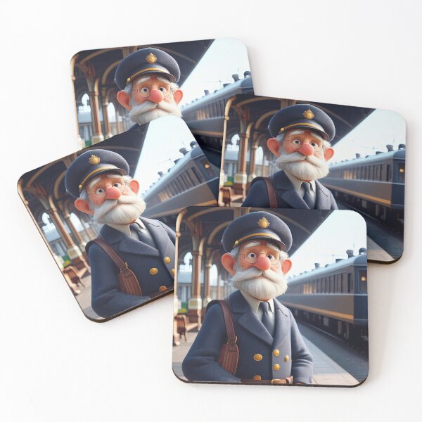 Item preview, Old Fart as a Station Porter designed and sold by Colin Bentham.