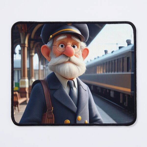 Item preview, Old Fart as a Station Porter designed and sold by Colin Bentham.