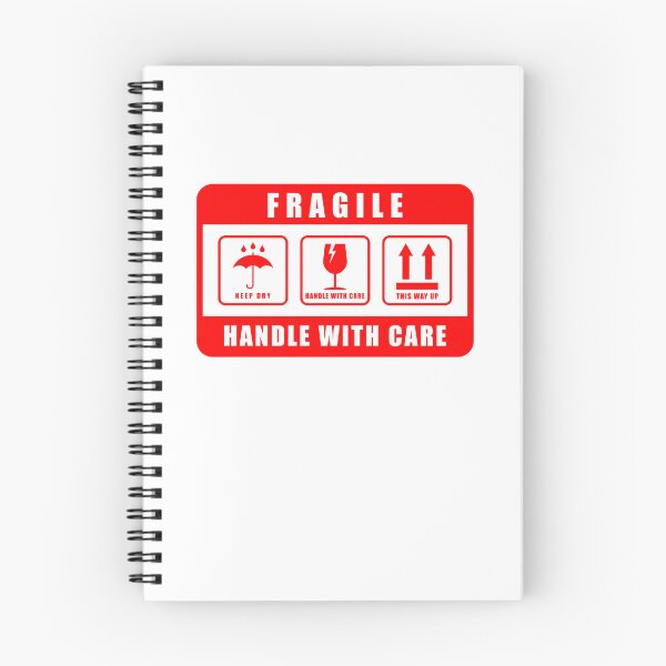 Item preview, Fragile Handle With Care Shipping Label Sticker designed and sold by VectorForge Studio.