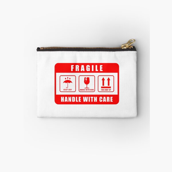 Item preview, Fragile Handle With Care Shipping Label Sticker designed and sold by VectorForge Studio.