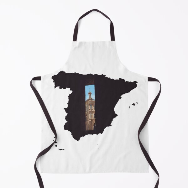 Item preview, Spain Map Plaza de Espana Seville Canal Architecture Silhouette V5 designed and sold by Maroan93.