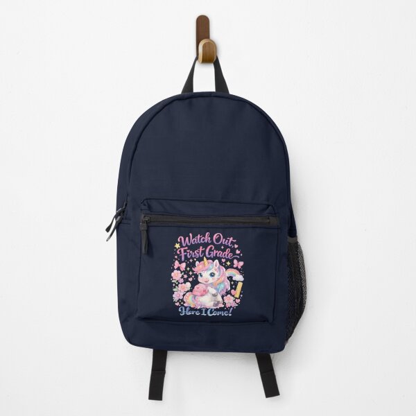 Item preview, Watch Out First Grade Here I Come Kawaii Watercolor Unicorn Pastel Girls Back to School Gift designed and sold by Artycom.