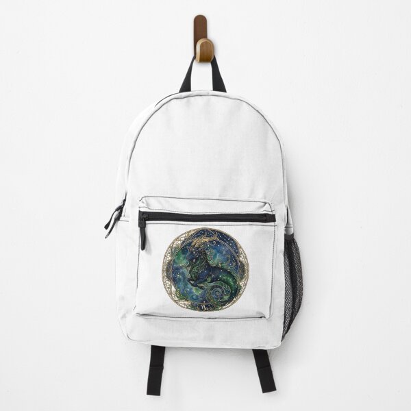 Item preview, Cosmic Capricorn Celestial Portal Art designed and sold by Zodiac Celestial Art.