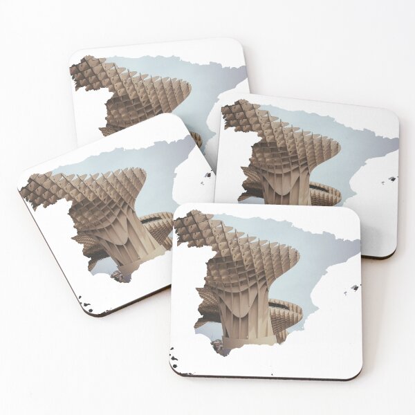 Item preview, Spain Map Setas de Sevilla Metropol Parasol Architecture Silhouette V1 designed and sold by Maroan93.