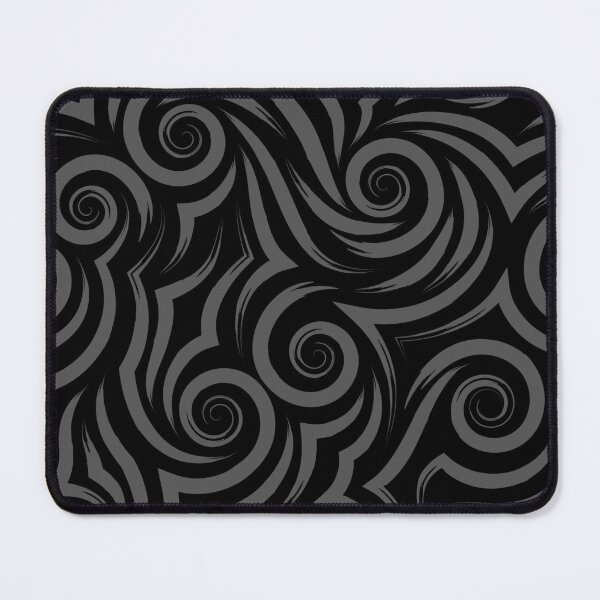 Item preview, Black Tribal Swirl Seamless Pattern designed and sold by ​Jyoti Digital Artist.
