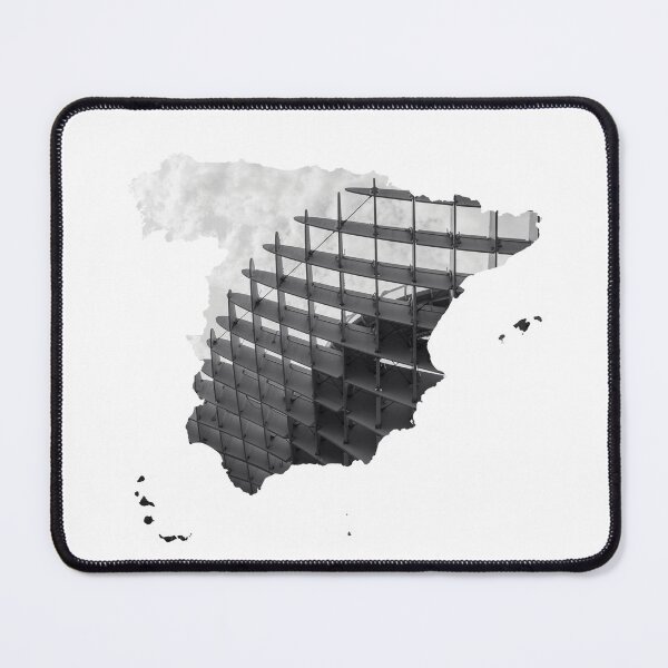 Item preview, Spain Map Setas de Sevilla Metropol Parasol Architecture Silhouette V2 designed and sold by Maroan93.