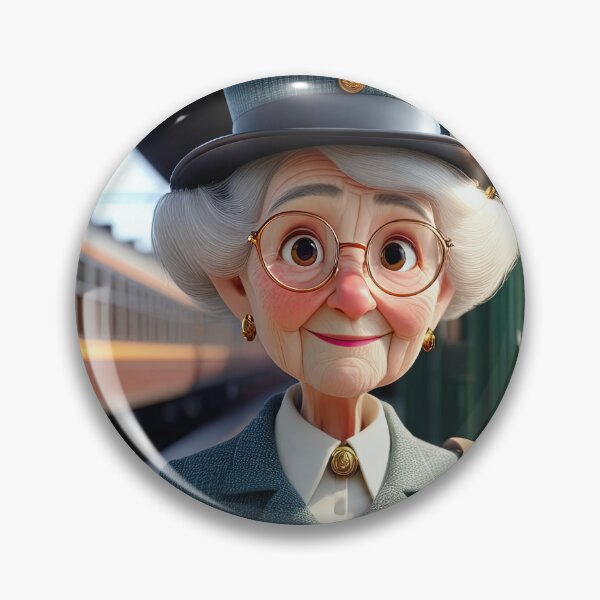 Item preview, Old Fart as a Station Porter designed and sold by Colin Bentham.