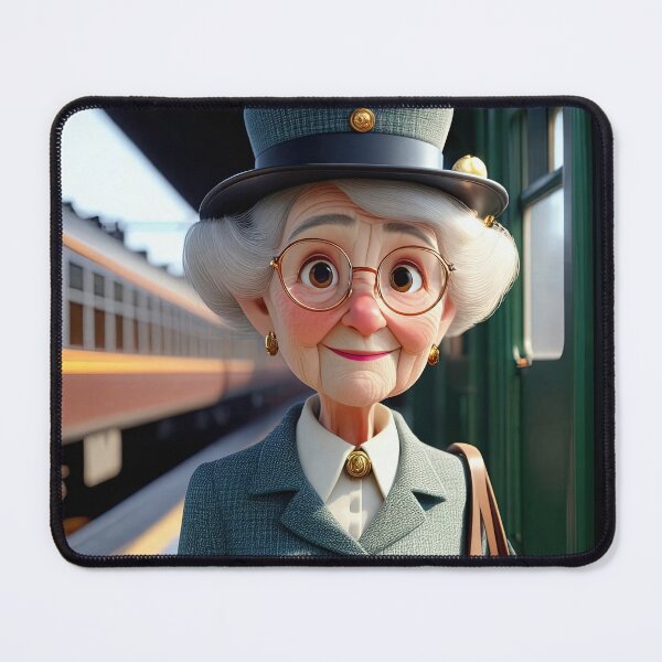 Item preview, Old Fart as a Station Porter designed and sold by Colin Bentham.