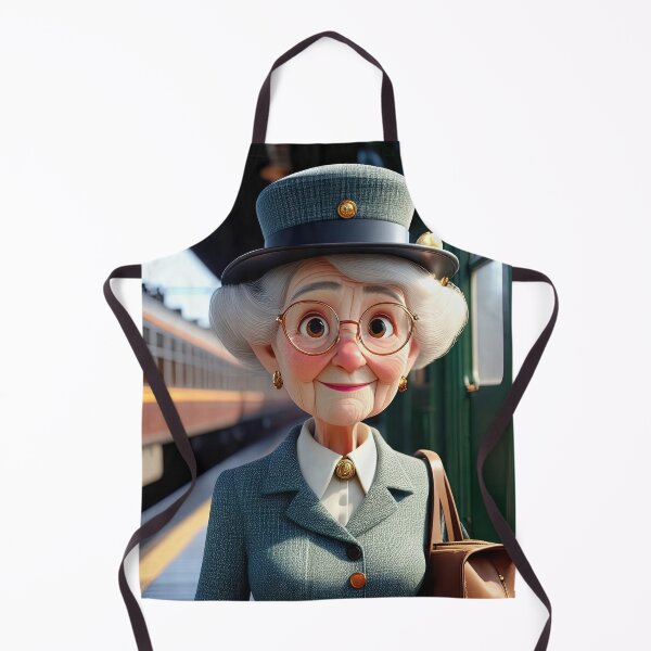 Item preview, Old Fart as a Station Porter designed and sold by Colin Bentham.