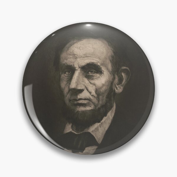 Item preview, Abraham Lincoln drawing, David Rosen, 1917 designed and sold by Matthew Kinnersly.