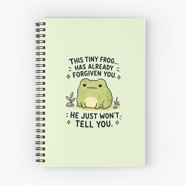 Item preview, Tiny Forgiving Frog Meme designed and sold by MonkiFlipp.