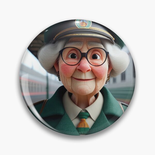 Item preview, Old Fart as a Station Porter designed and sold by Colin Bentham.