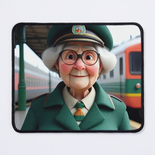 Item preview, Old Fart as a Station Porter designed and sold by Colin Bentham.