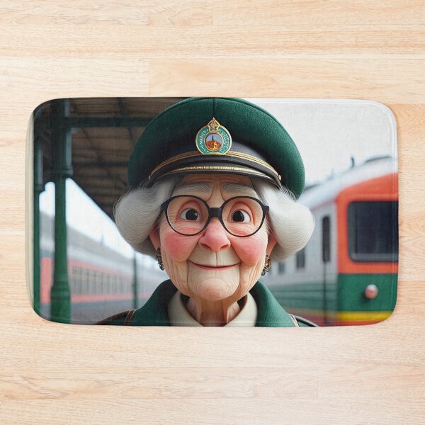 Item preview, Old Fart as a Station Porter designed and sold by Colin Bentham.