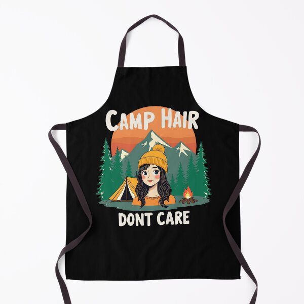 Item preview, Camp Hair, Don't Care designed and sold by SafariCreativeD.