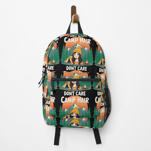 Item preview, Camp Hair, Don't Care designed and sold by SafariCreativeD.