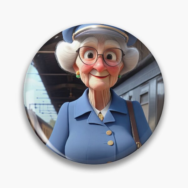 Item preview, Old Fart as a Station Porter designed and sold by Colin Bentham.
