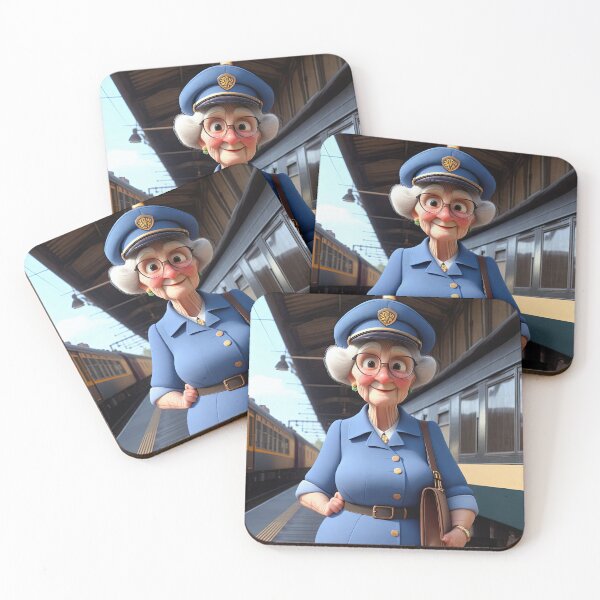 Item preview, Old Fart as a Station Porter designed and sold by Colin Bentham.