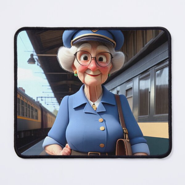 Item preview, Old Fart as a Station Porter designed and sold by Colin Bentham.