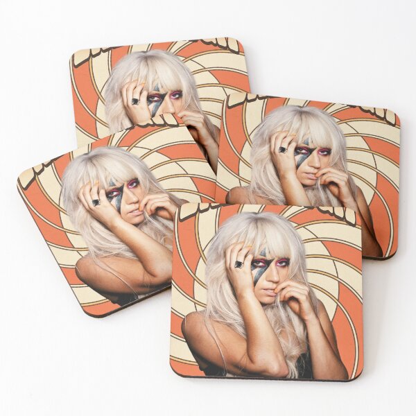Item preview, Lady Gaga Original Custom Vintage Music Unique Poster Wall Art designed and sold by Cool Robot Bro..