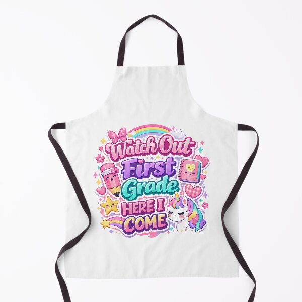 Item preview, Watch Out First Grade Here I Come – Kawaii Pastel Girls Back to School Gift designed and sold by Artycom.