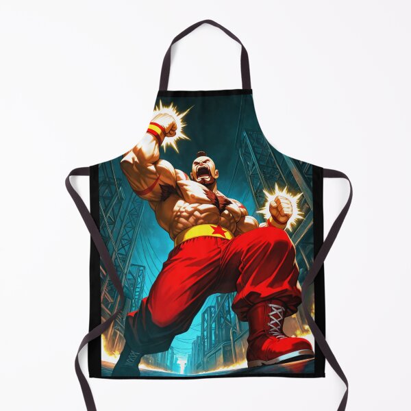 Item preview, Video Games - Stylized Russian Wrestler, Muscular Fighter in Dynamic Action designed and sold by Zone--Gaming.