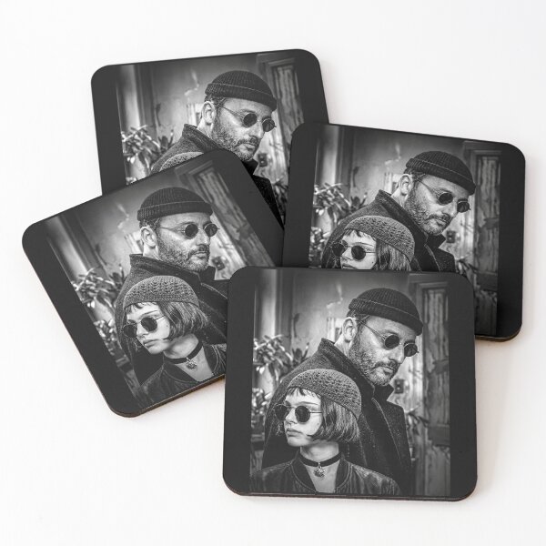 Item preview, Mathilda and Jean (Black and White) designed and sold by GorArt1.