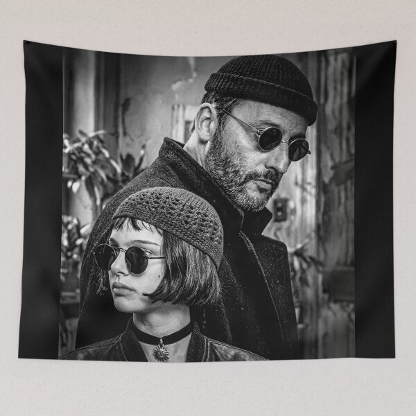 Item preview, Mathilda and Jean (Black and White) designed and sold by GorArt1.