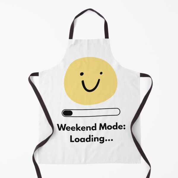 Item preview, Weekend Mode: Loading... | Funny Minimalist T-Shirt & Sticker Design designed and sold by DonGeneral.