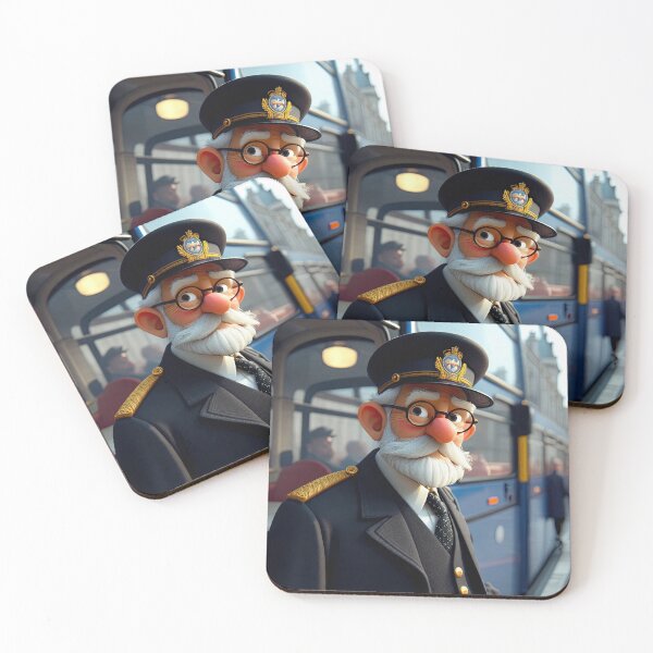 Item preview, Old Fart as a London bus conductor designed and sold by Colin Bentham.
