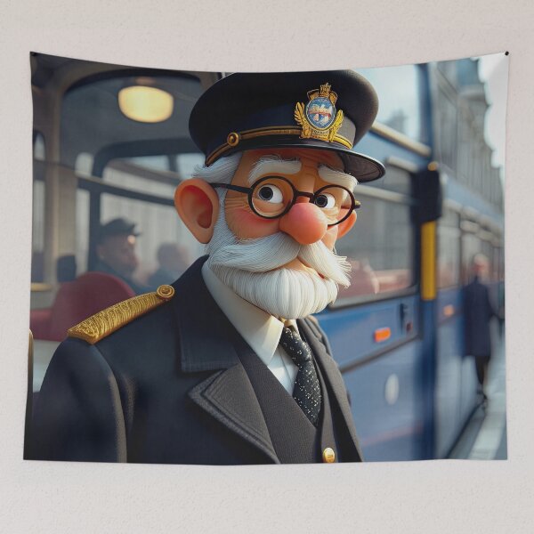 Item preview, Old Fart as a London bus conductor designed and sold by Colin Bentham.