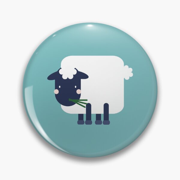 Item preview, Cute Grass Eating Sheep designed and sold by UnwindMoon.