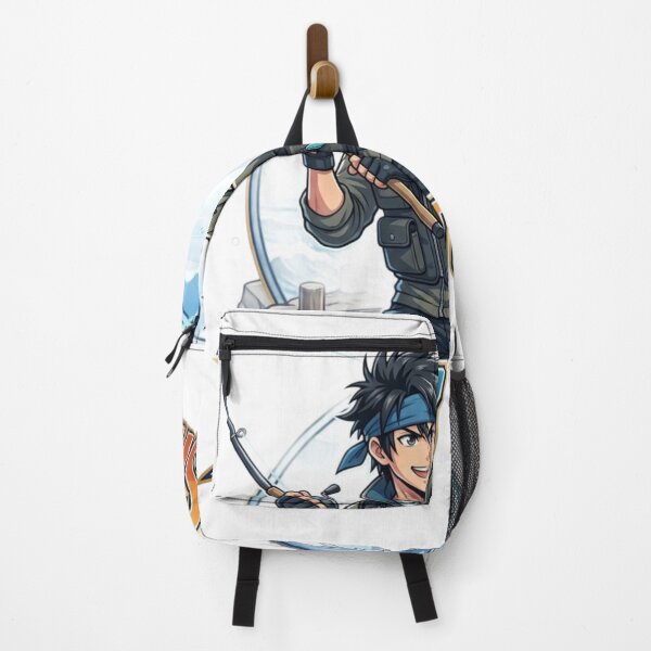 Item preview, BORN TO FISH - ANIME STYLE designed and sold by TeeHahaStudio.
