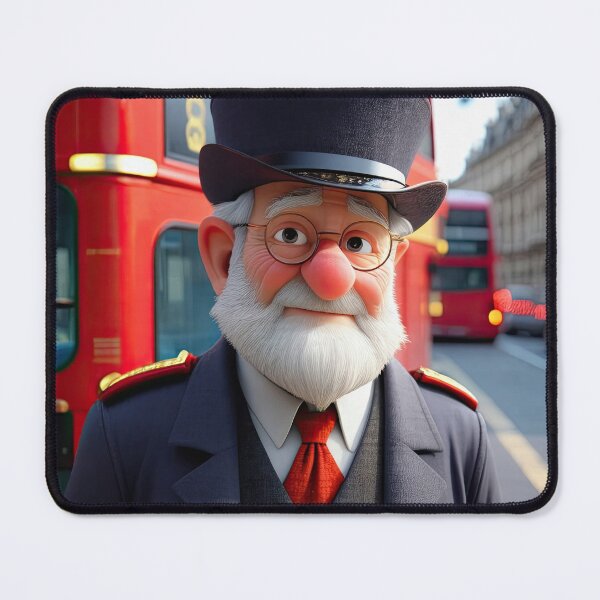 Item preview, Old Fart as a London bus conductor designed and sold by Colin Bentham.
