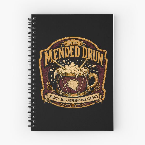Item preview, The Mended Drum Tavern Sign designed and sold by agearb.