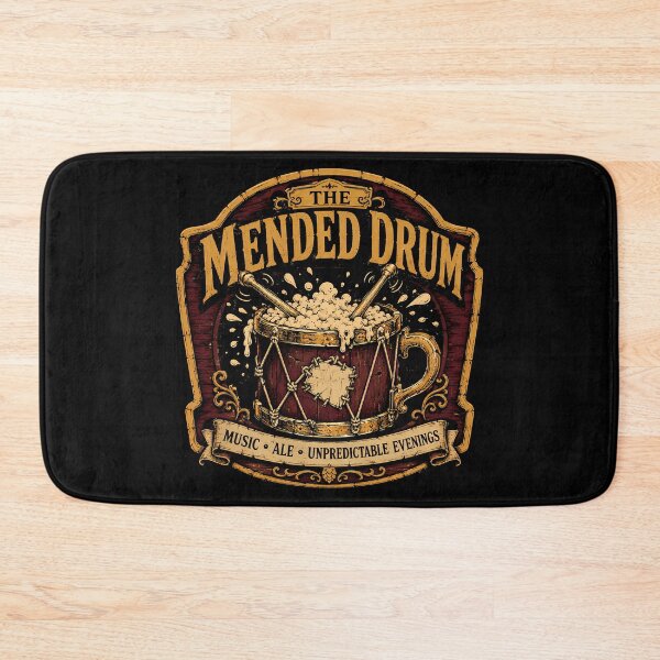 Item preview, The Mended Drum Tavern Sign designed and sold by agearb.