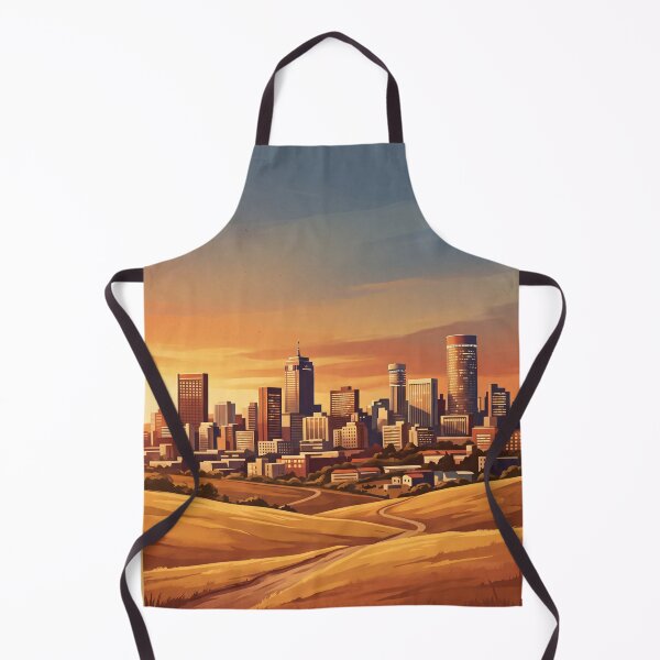 Item preview, Johannesburg South Africa Vintage Travel Poster – Skyline & Highveld Sunset Art designed and sold by Bomax121.