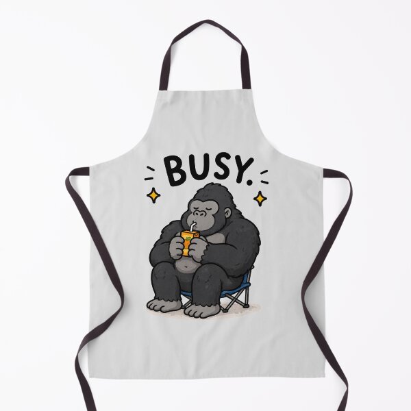 Item preview, Busy Gorilla Drinking Juice designed and sold by MonkiFlipp.