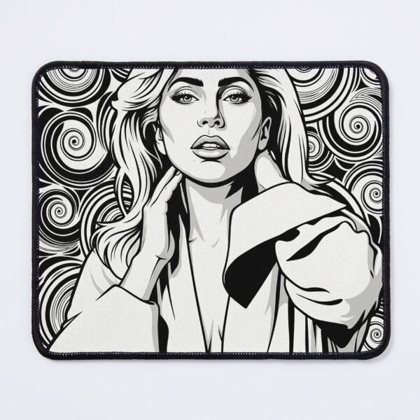 Item preview, Lady Gaga Original Custom Vintage Music Unique Poster Wall Art designed and sold by Cool Robot Bro..