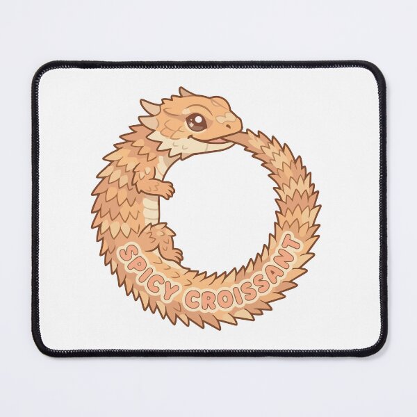 Item preview, Spicy Croissant Kawaii Armadillo Girdled Lizard designed and sold by Arc2020.