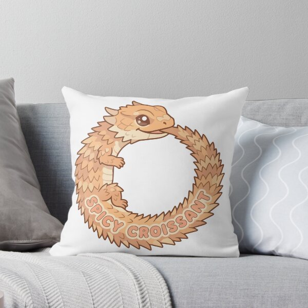 Item preview, Spicy Croissant Kawaii Armadillo Girdled Lizard designed and sold by Arc2020.