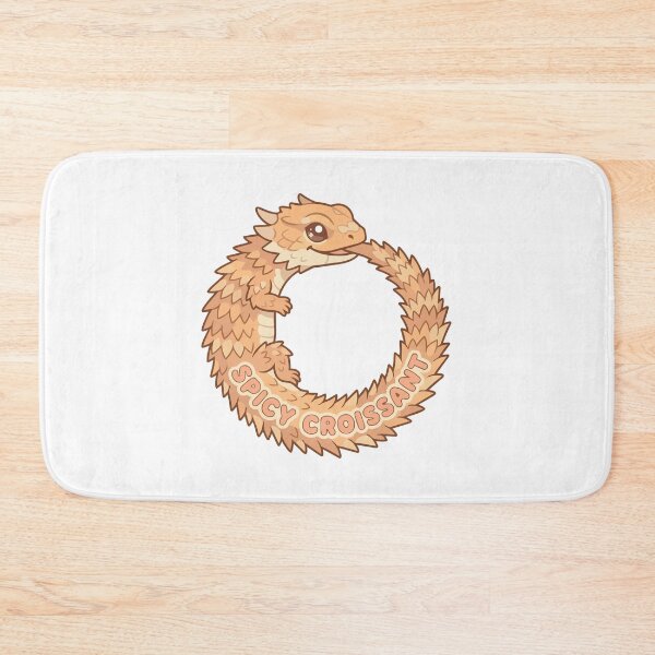 Item preview, Spicy Croissant Kawaii Armadillo Girdled Lizard designed and sold by Arc2020.