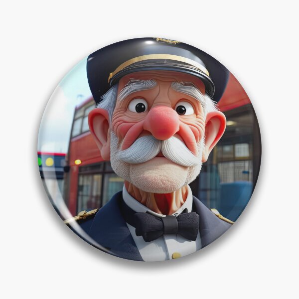 Item preview, Old Fart as a London bus conductor designed and sold by Colin Bentham.