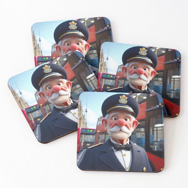 Item preview, Old Fart as a London bus conductor designed and sold by Colin Bentham.