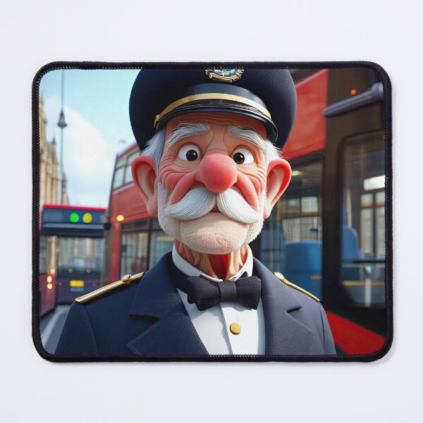 Item preview, Old Fart as a London bus conductor designed and sold by Colin Bentham.