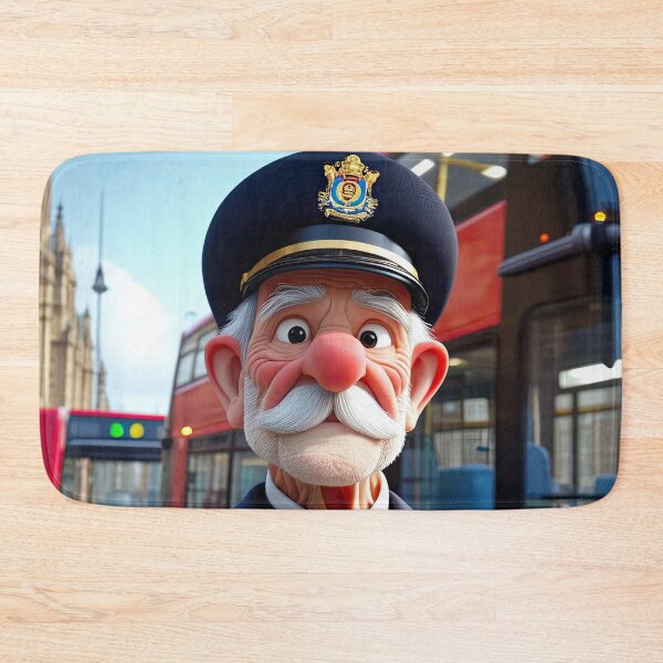 Item preview, Old Fart as a London bus conductor designed and sold by Colin Bentham.