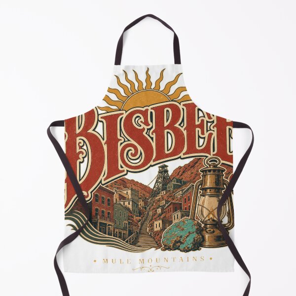 Item preview, Bisbee Arizona Vintage Hand Lettered Travel Emblem designed and sold by VisualArtsOasis.