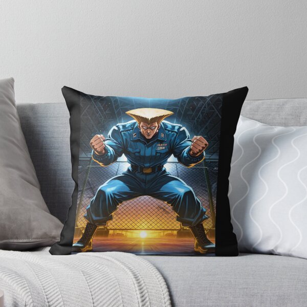 Item preview, Video Games - Stylized Street Fighter Character, Dynamic Combat Pose in Arena designed and sold by Zone--Gaming.