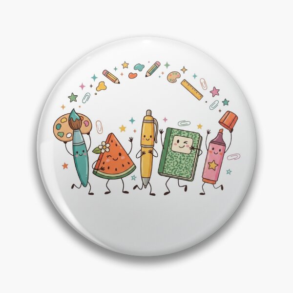 Item preview, Cute Kawaii School Supplies – Back to School Teacher Design designed and sold by designwiss.