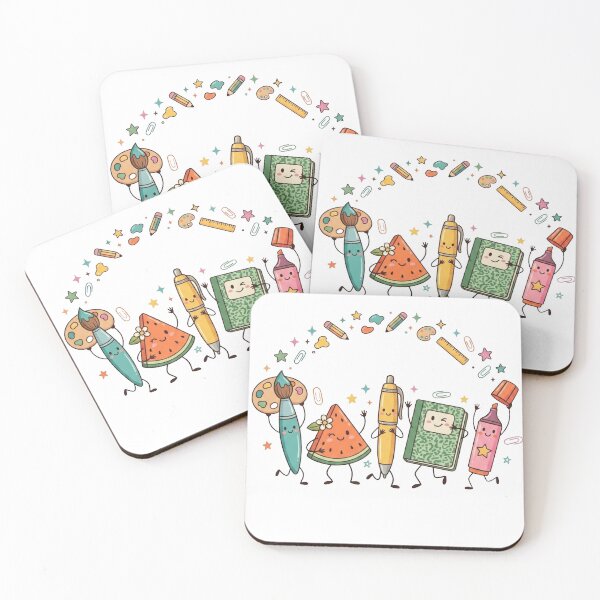 Item preview, Cute Kawaii School Supplies – Back to School Teacher Design designed and sold by designwiss.
